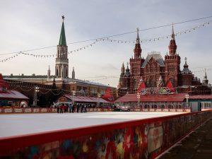 Новый год в Москве (поезд из Могилева)