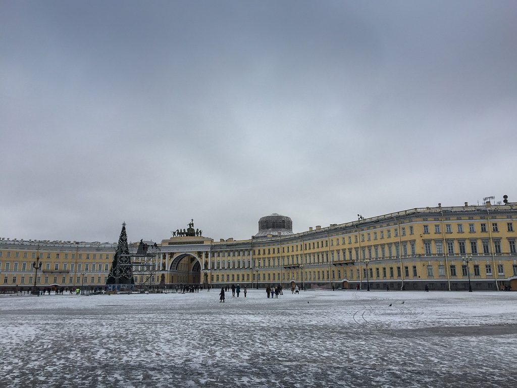 Новый год в Санкт-Петербурге (поезд из Могилева)