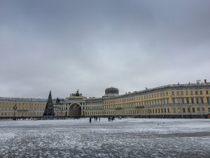 Новый год в Санкт-Петербурге (поезд из Могилева)